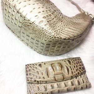 Brahmin Handbag & Wallet Set